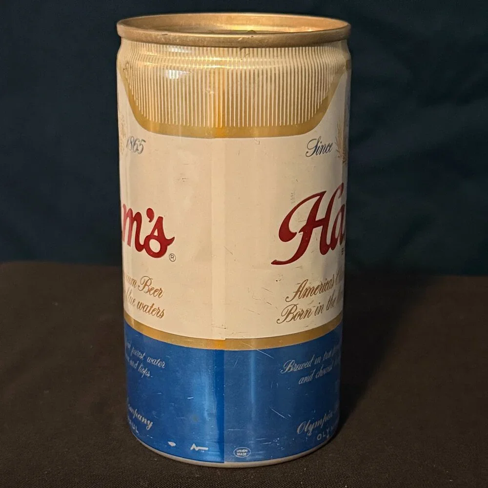 Hamm's vintage Beer can